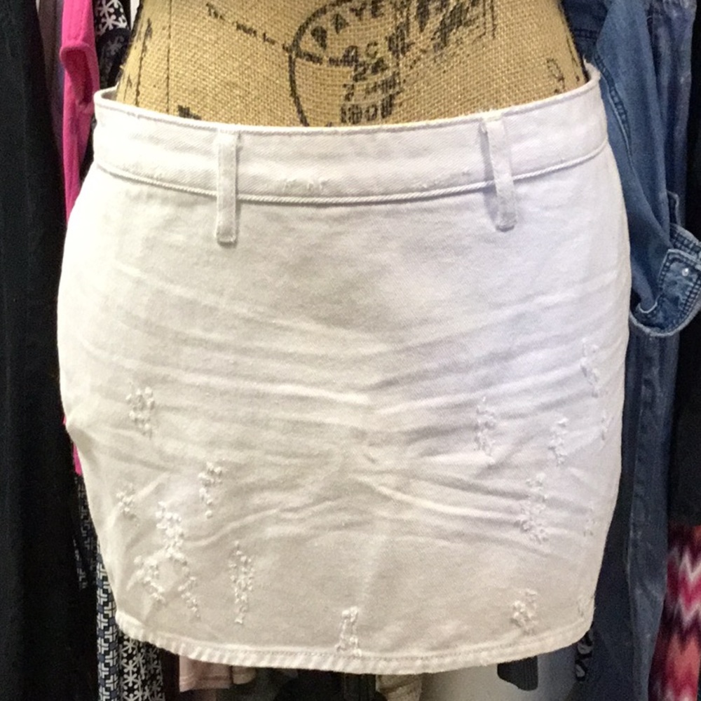 One Teaspoon Rare White Skirt Size 26